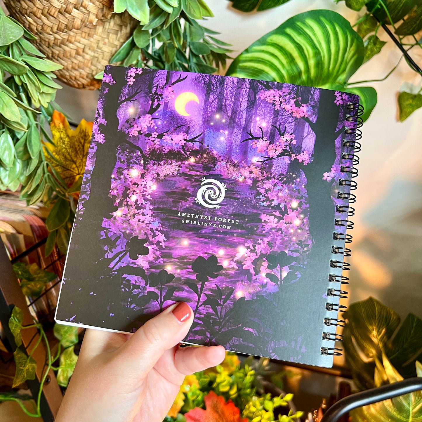 Amethyst Forest Sticker Book