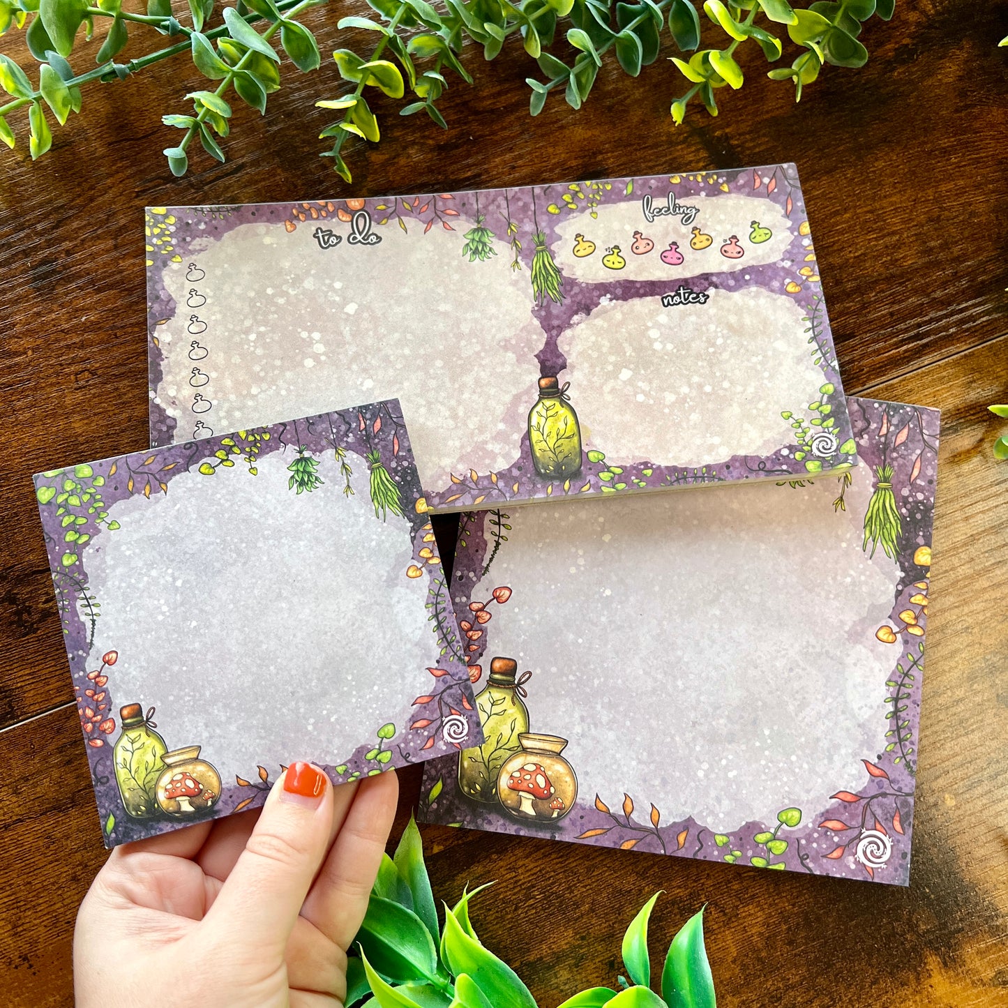 Apothecary Notepad Set