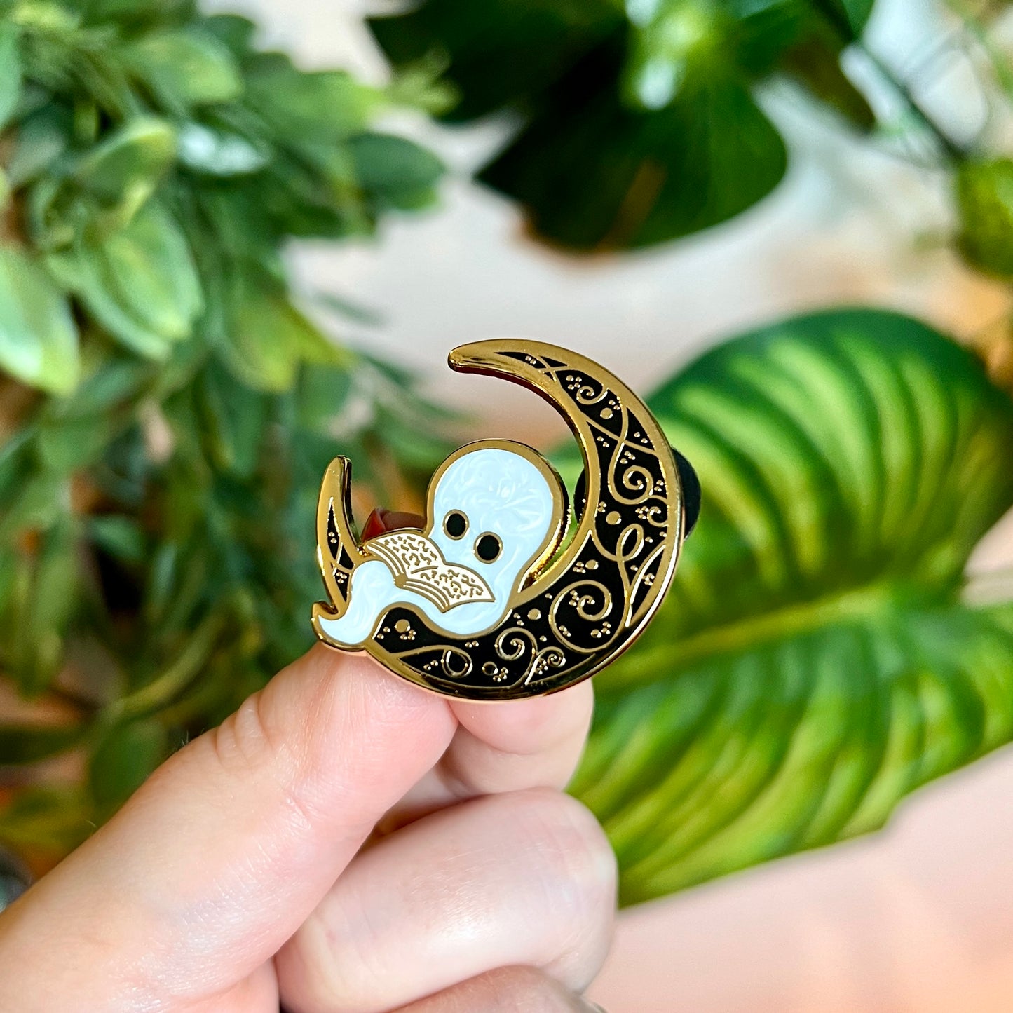 Wisper the Ghost Enamel Pin