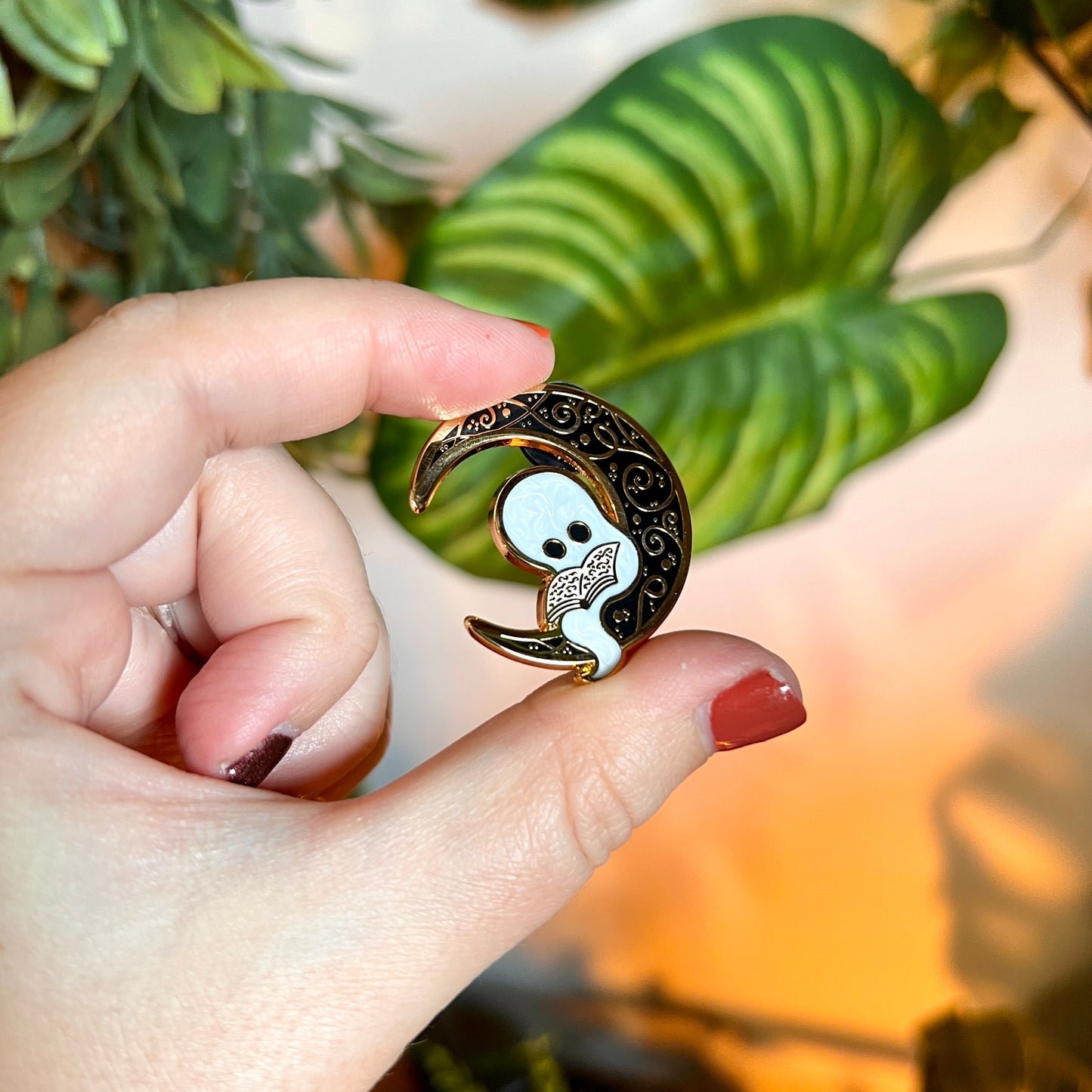 Wisper the Ghost Enamel Pin
