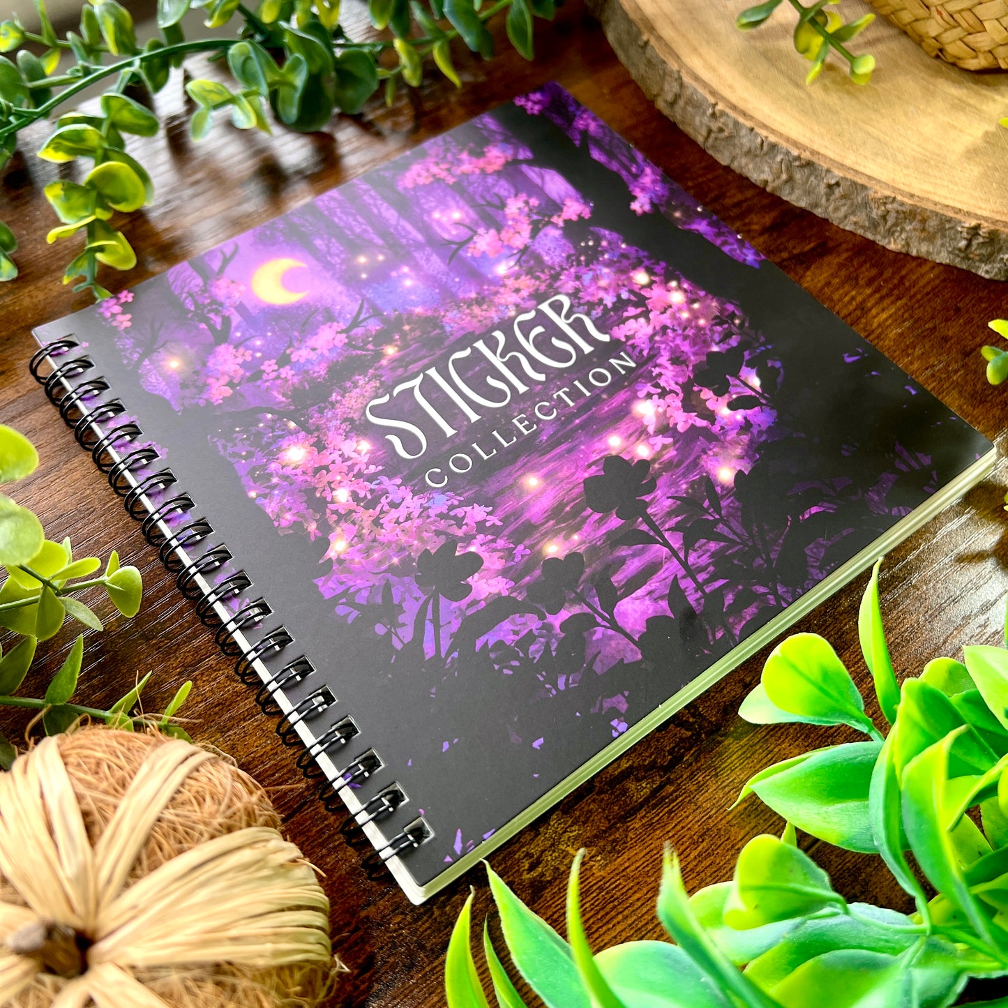 Amethyst Forest Sticker Book