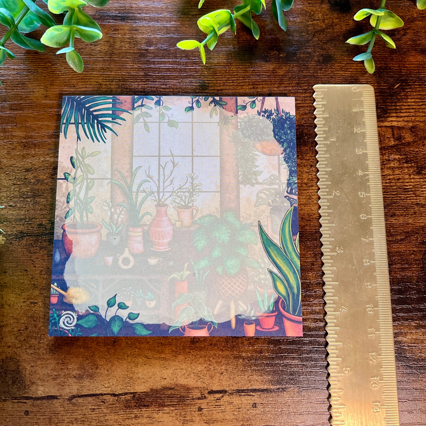 Plant Room Memo Pad