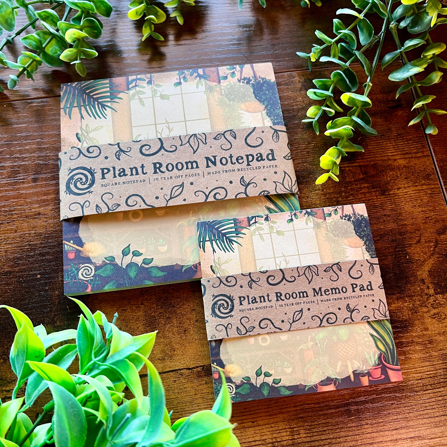 Plant Room Notepad Set