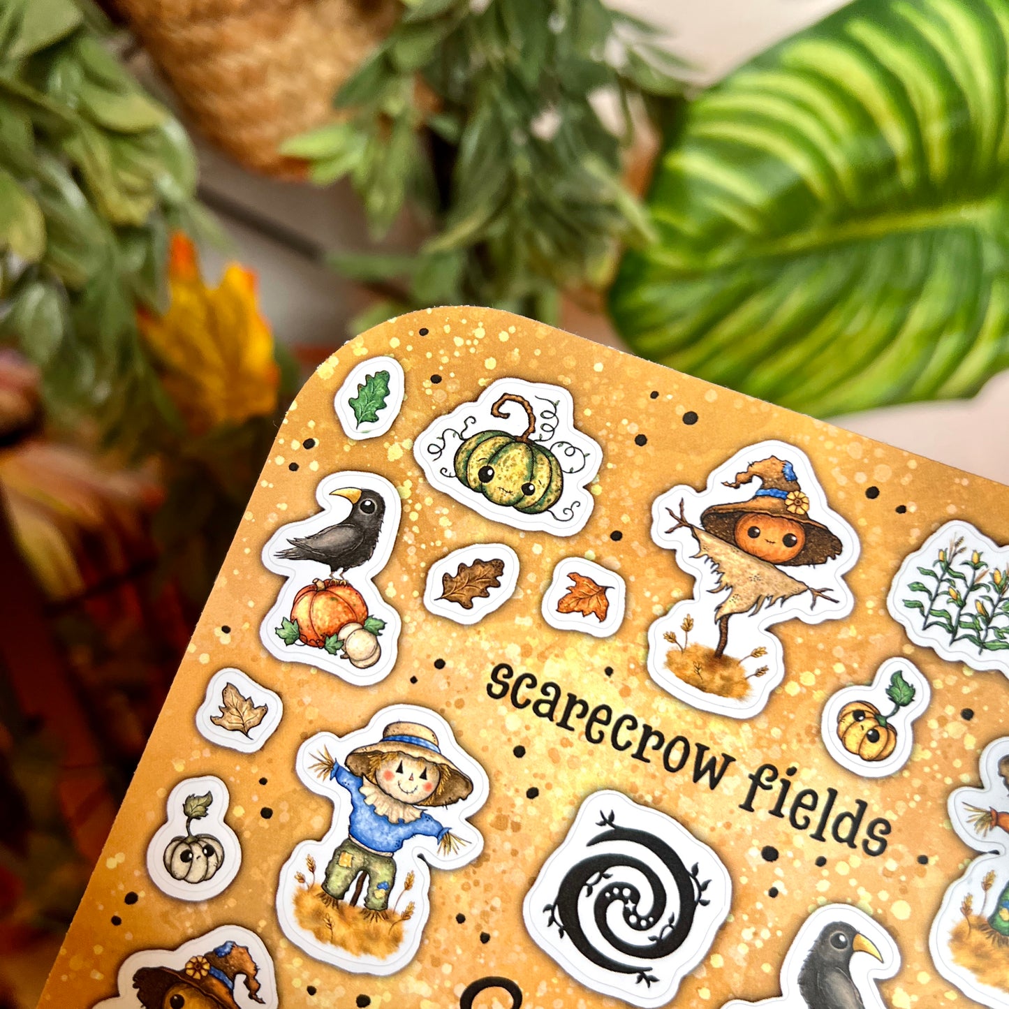 Light Scarecrow Fields Sticker Sheet