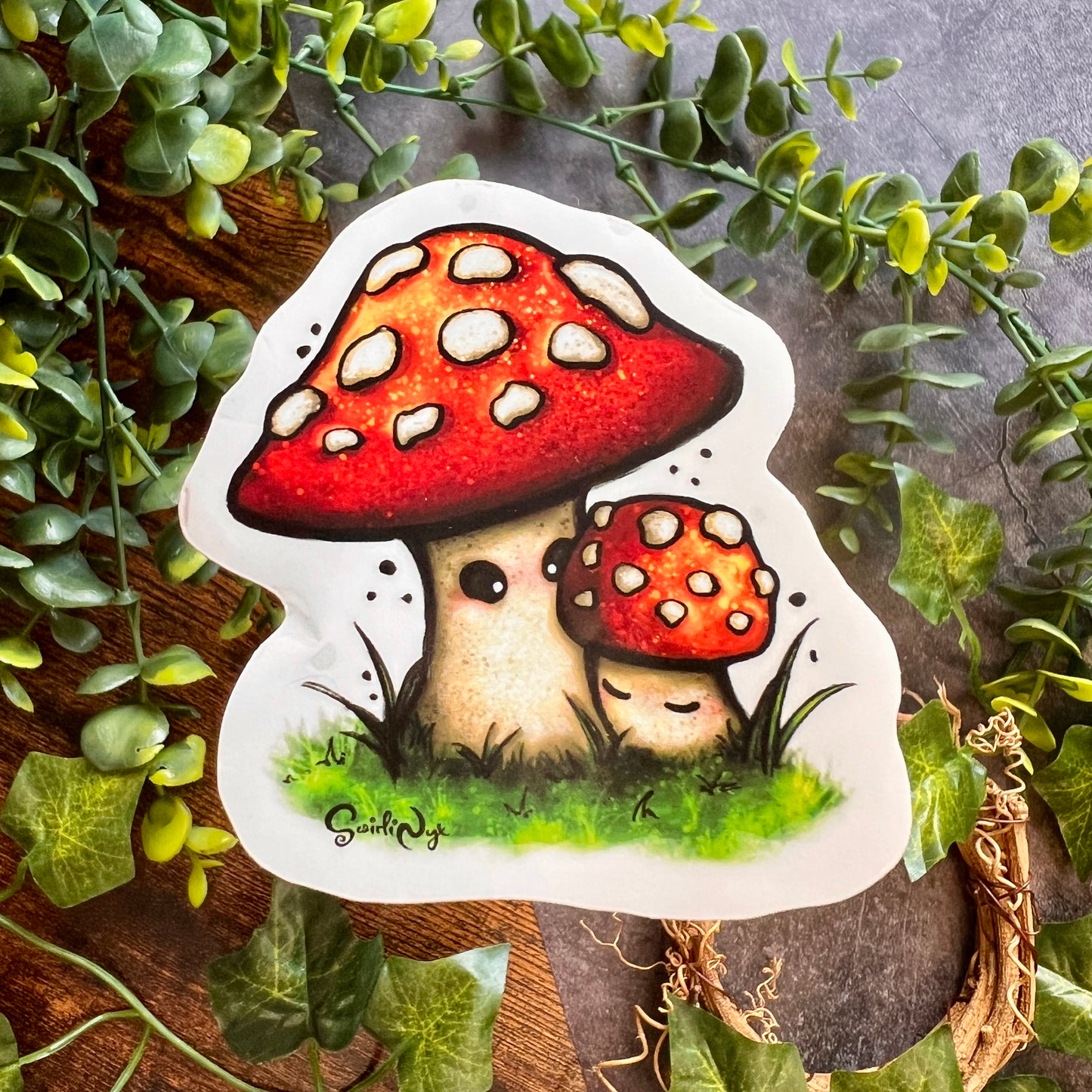 Mushie Mama Clear Sticker