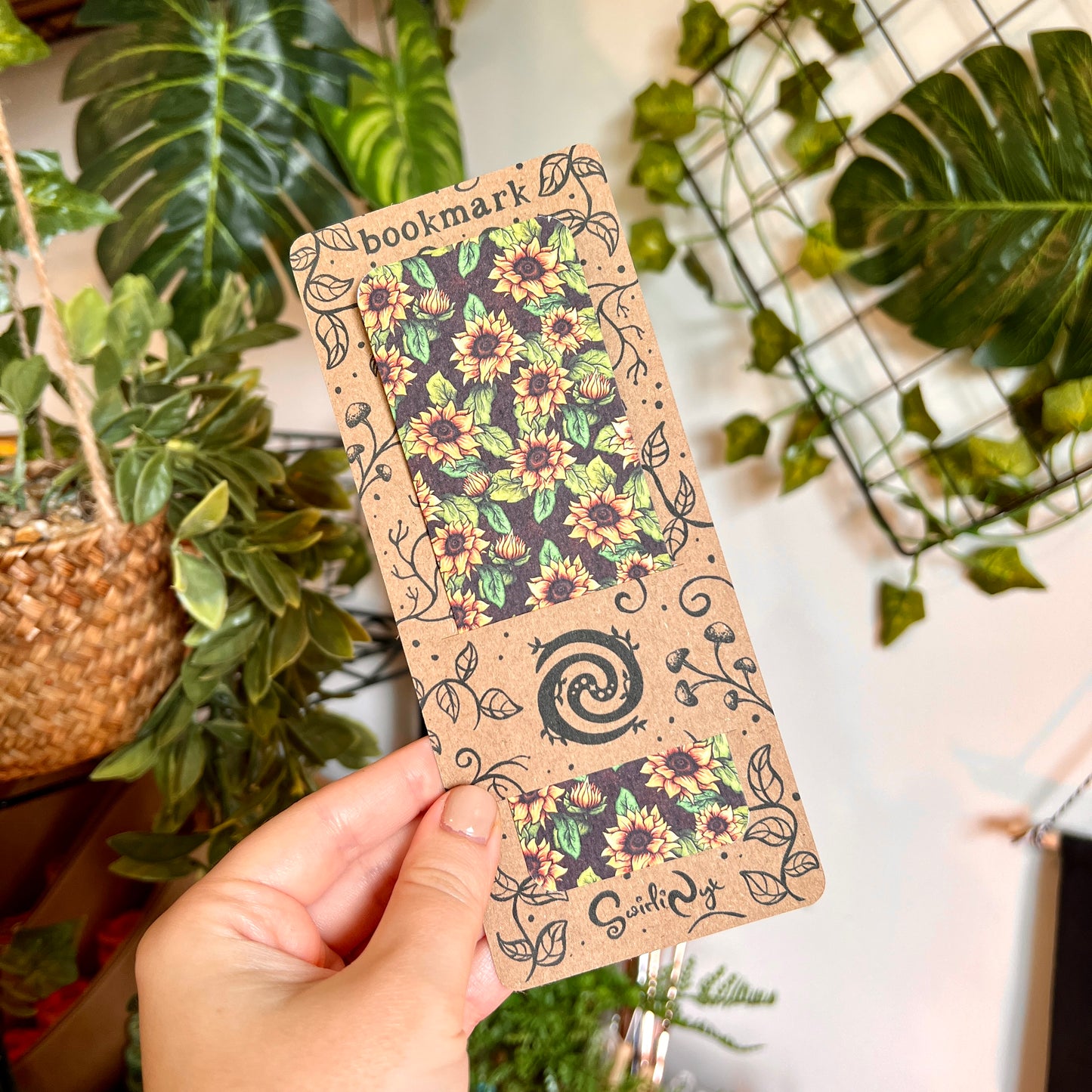 SECOND Sunflowers Bookmark