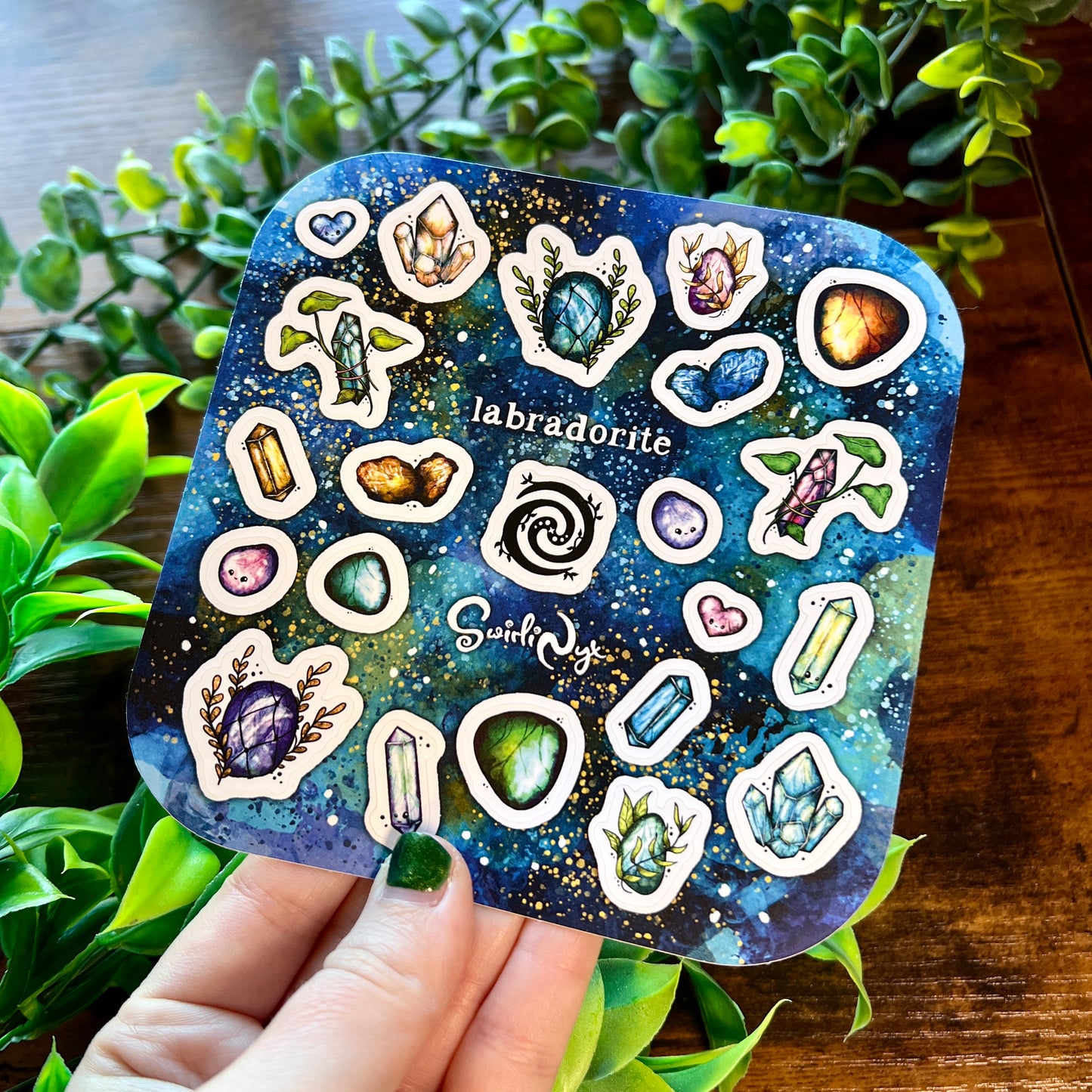 Labradorite Sticker Sheet