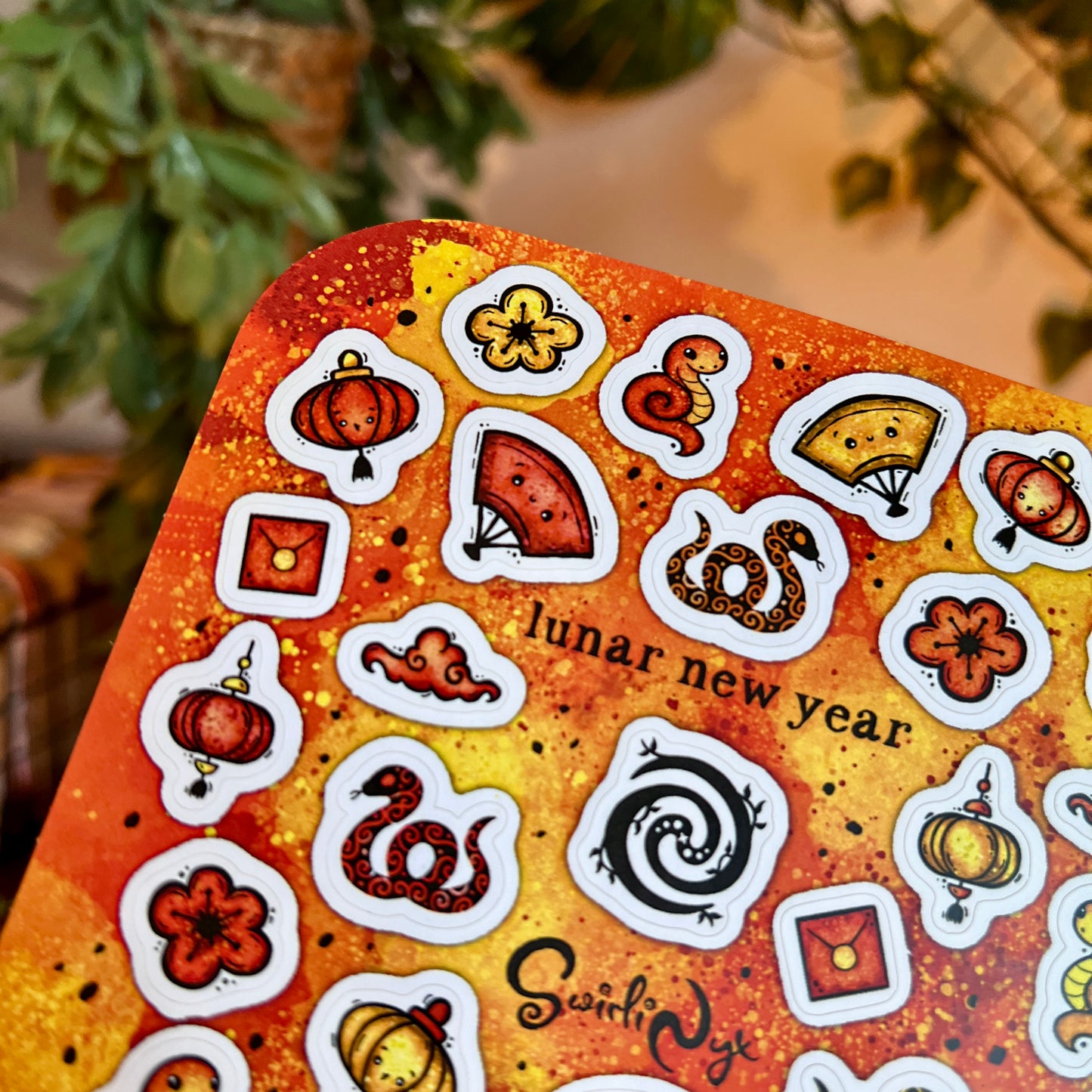 CLEARANCE Lunar New Year Sticker Sheet 2025
