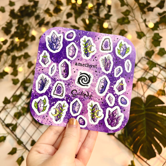 Amethyst Sticker Sheet