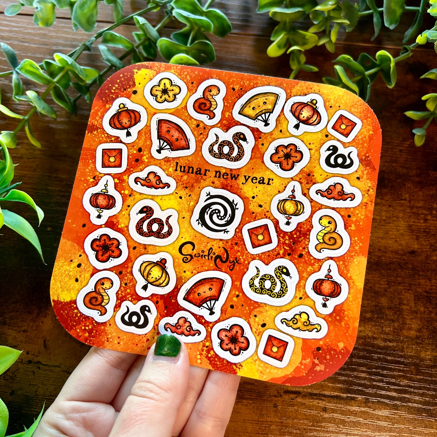 CLEARANCE Lunar New Year Sticker Sheet 2025