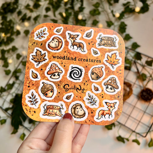 Dawn Woodland Creatures Sticker Sheet