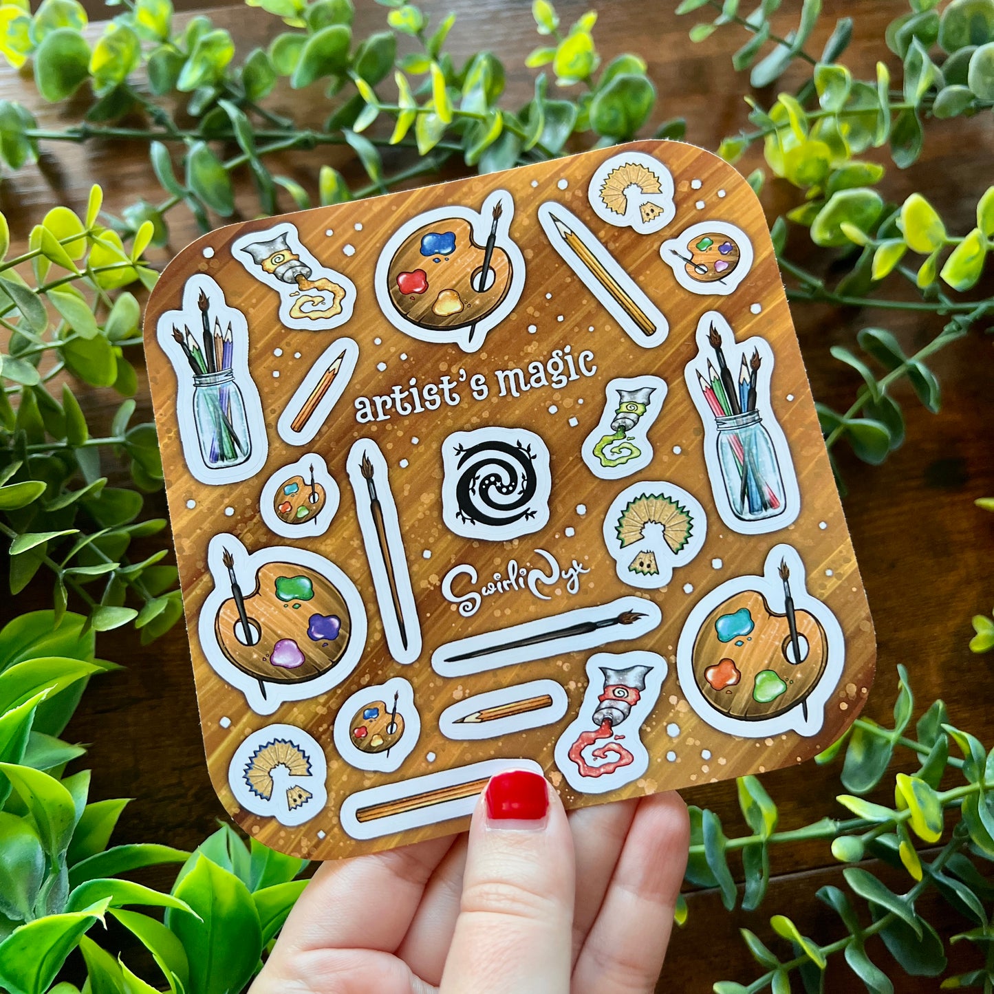 Artist's Magic Classic Sticker Sheet