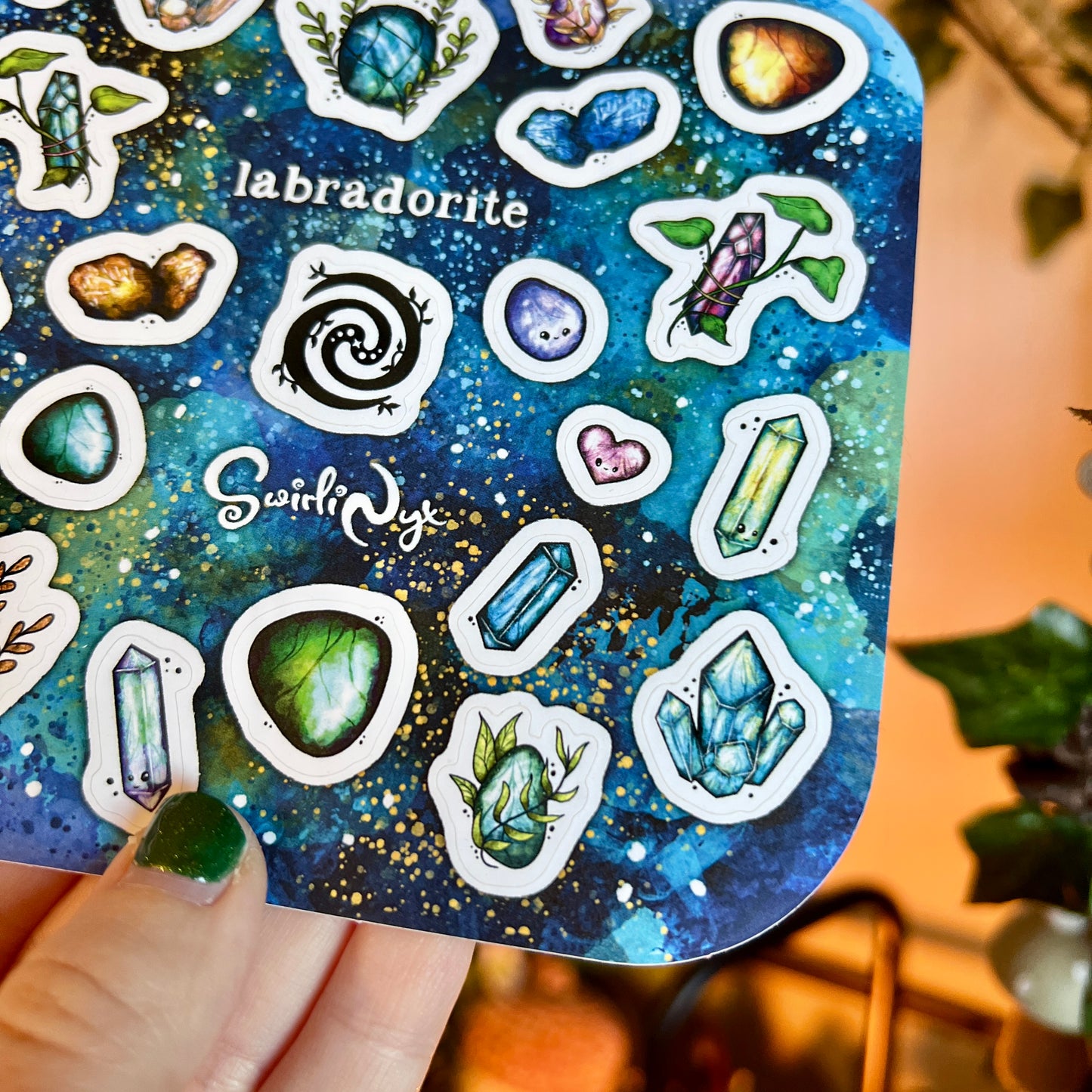 Labradorite Sticker Sheet