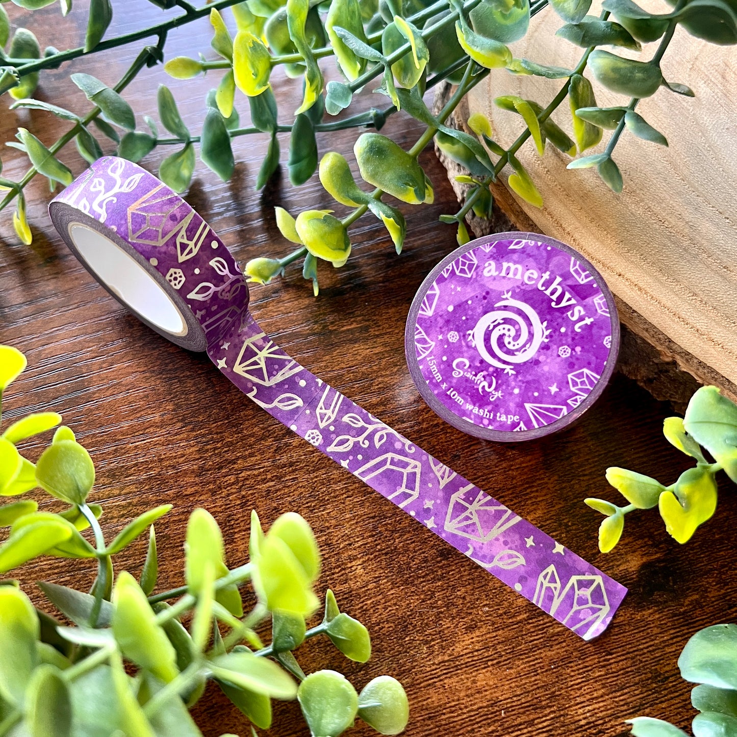 Amethyst Foil Washi Tape
