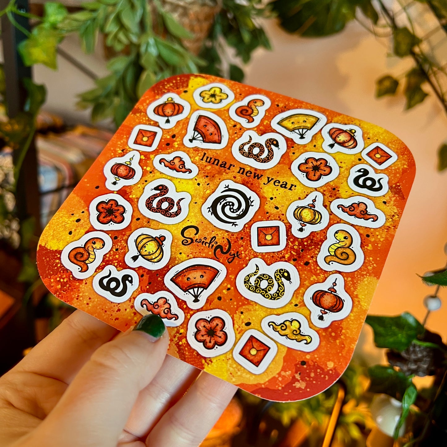 CLEARANCE Lunar New Year Sticker Sheet 2025