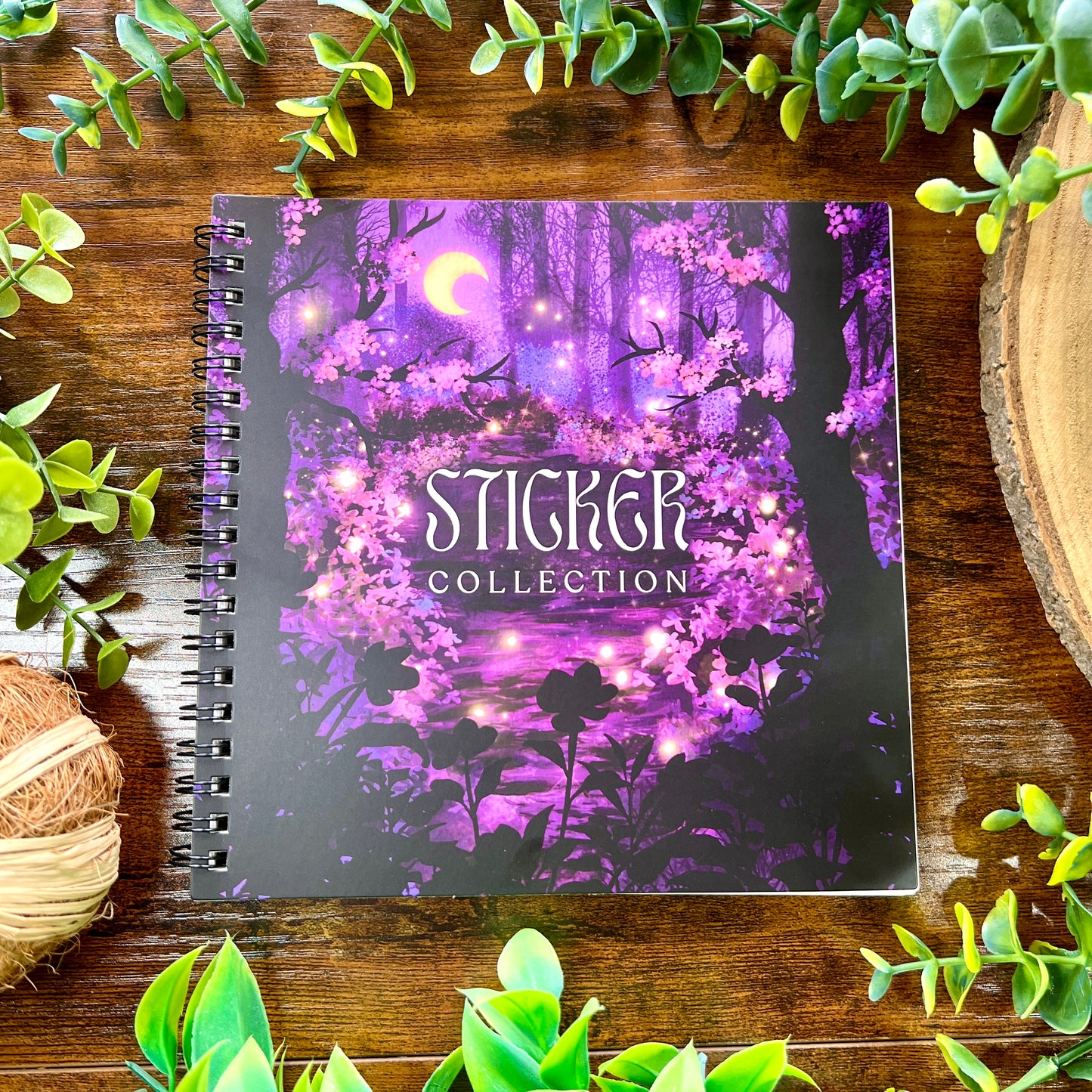 Amethyst Forest Sticker Book