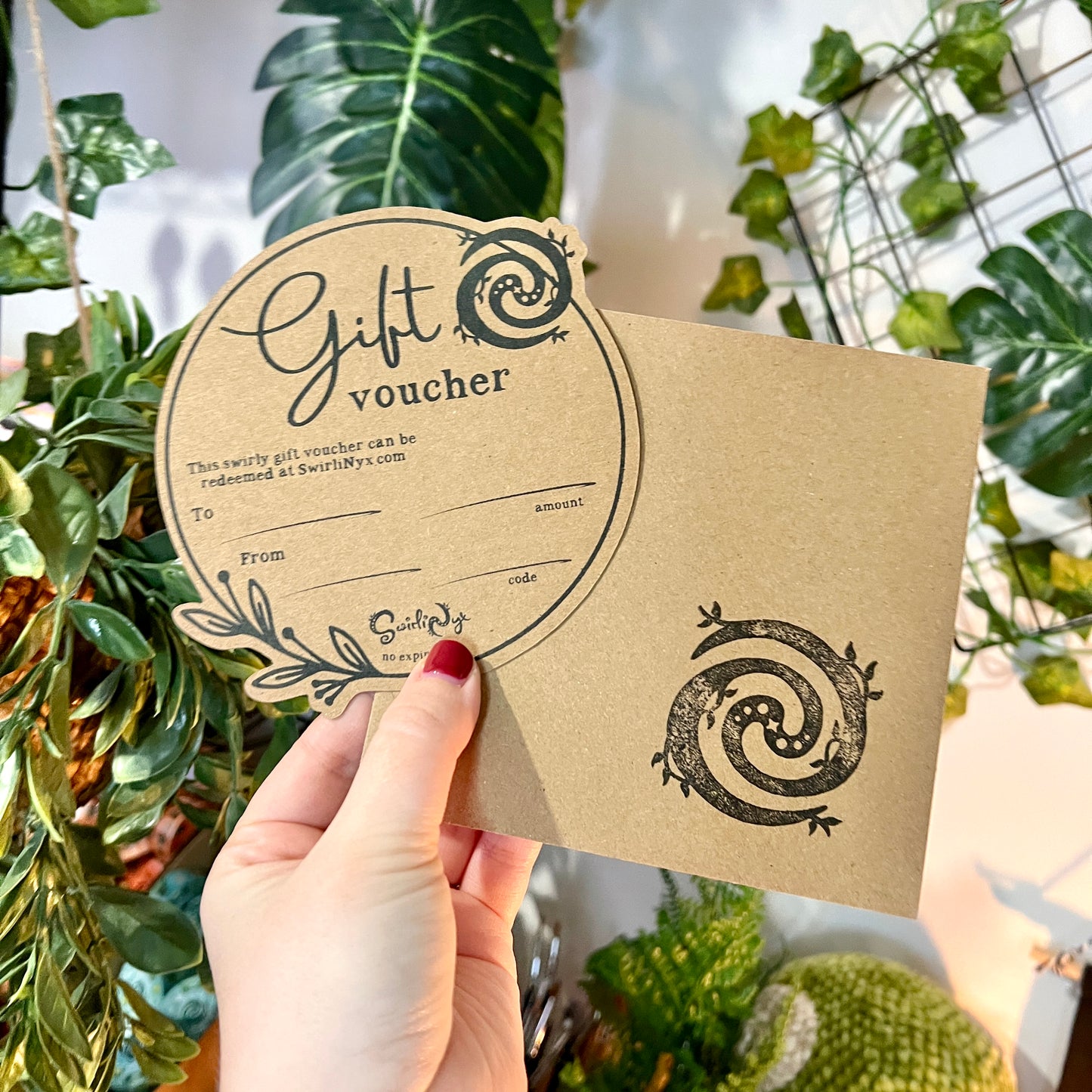 Swirly Gift Voucher (Physical)