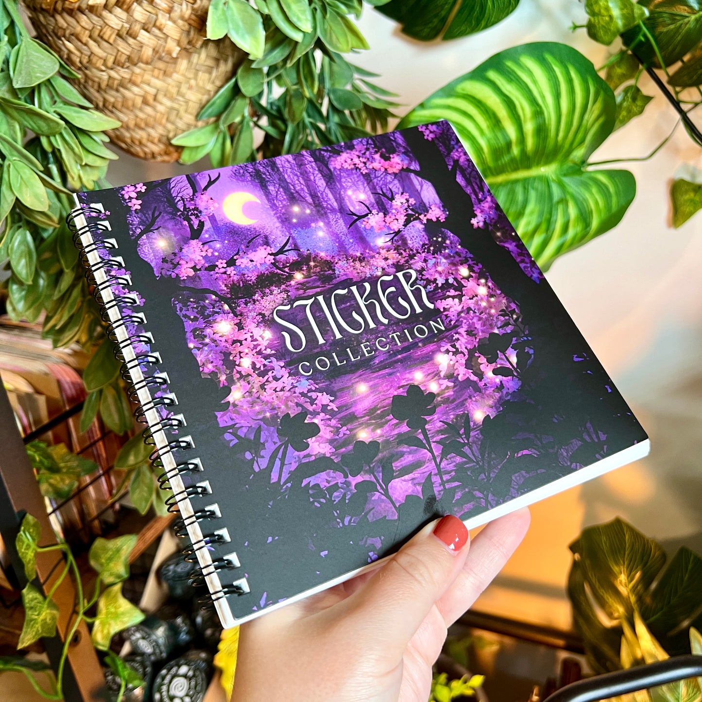 Amethyst Forest Sticker Book
