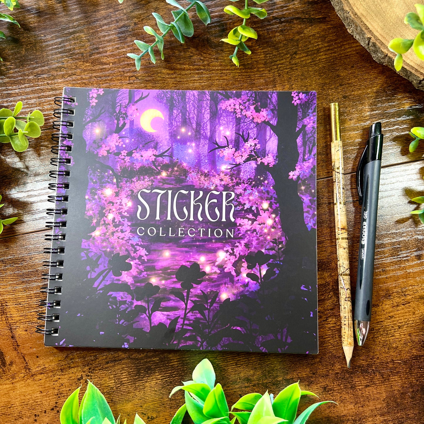 Amethyst Forest Sticker Book