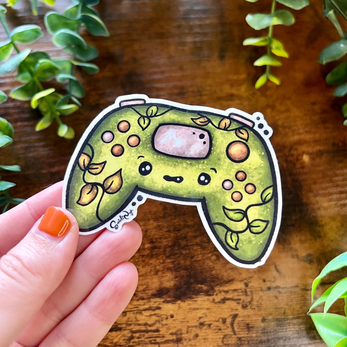 Cosy Gamepad Clear Sticker