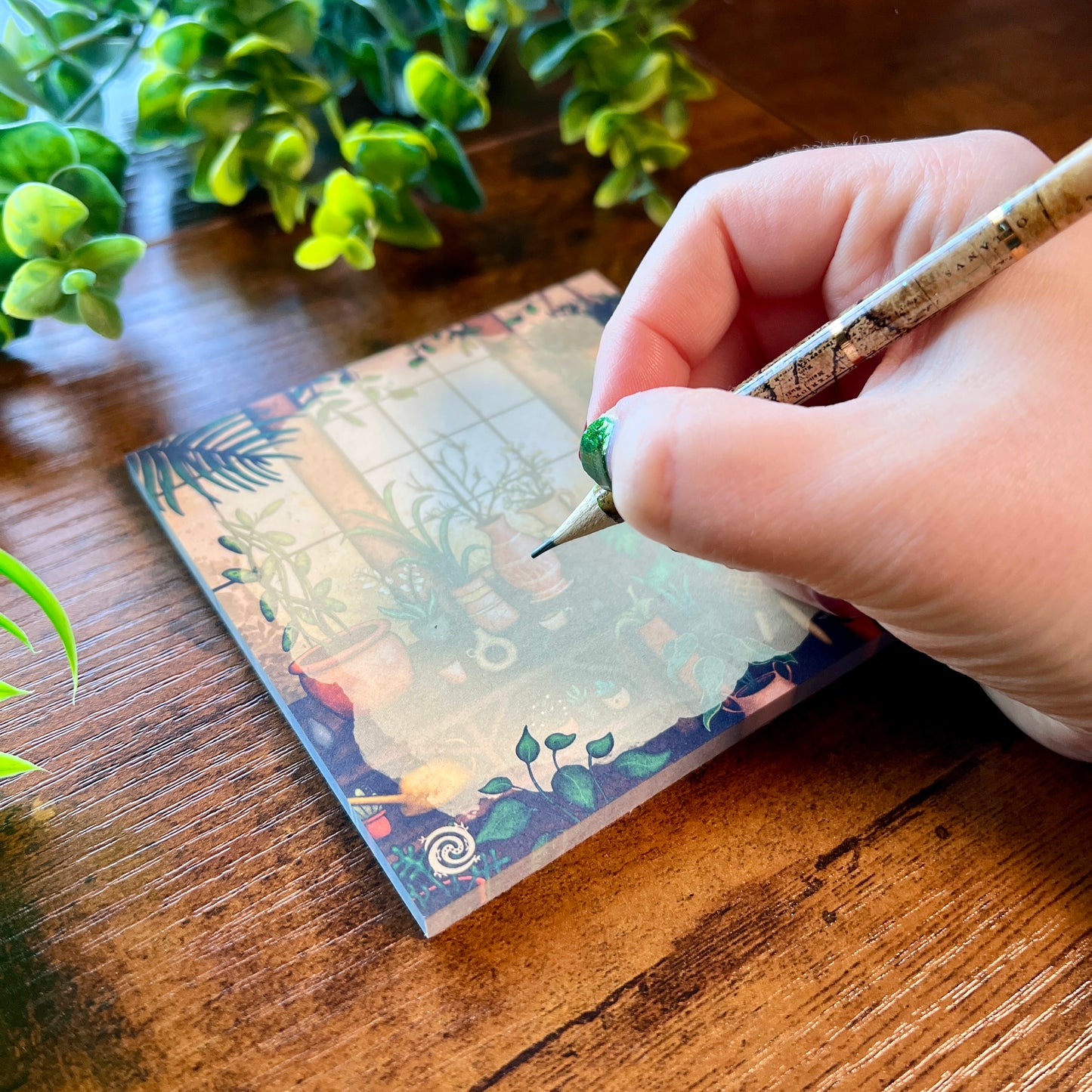 Plant Room Memo Pad