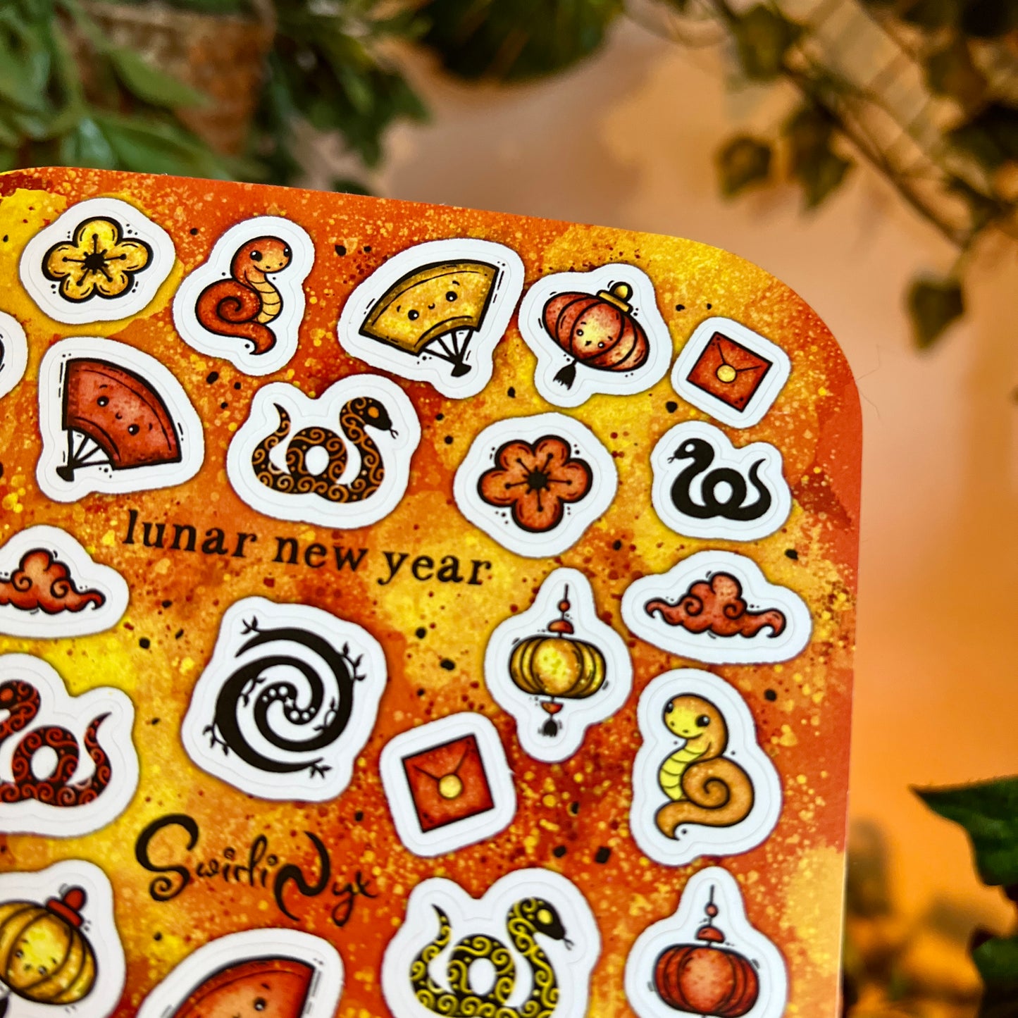 CLEARANCE Lunar New Year Sticker Sheet 2025