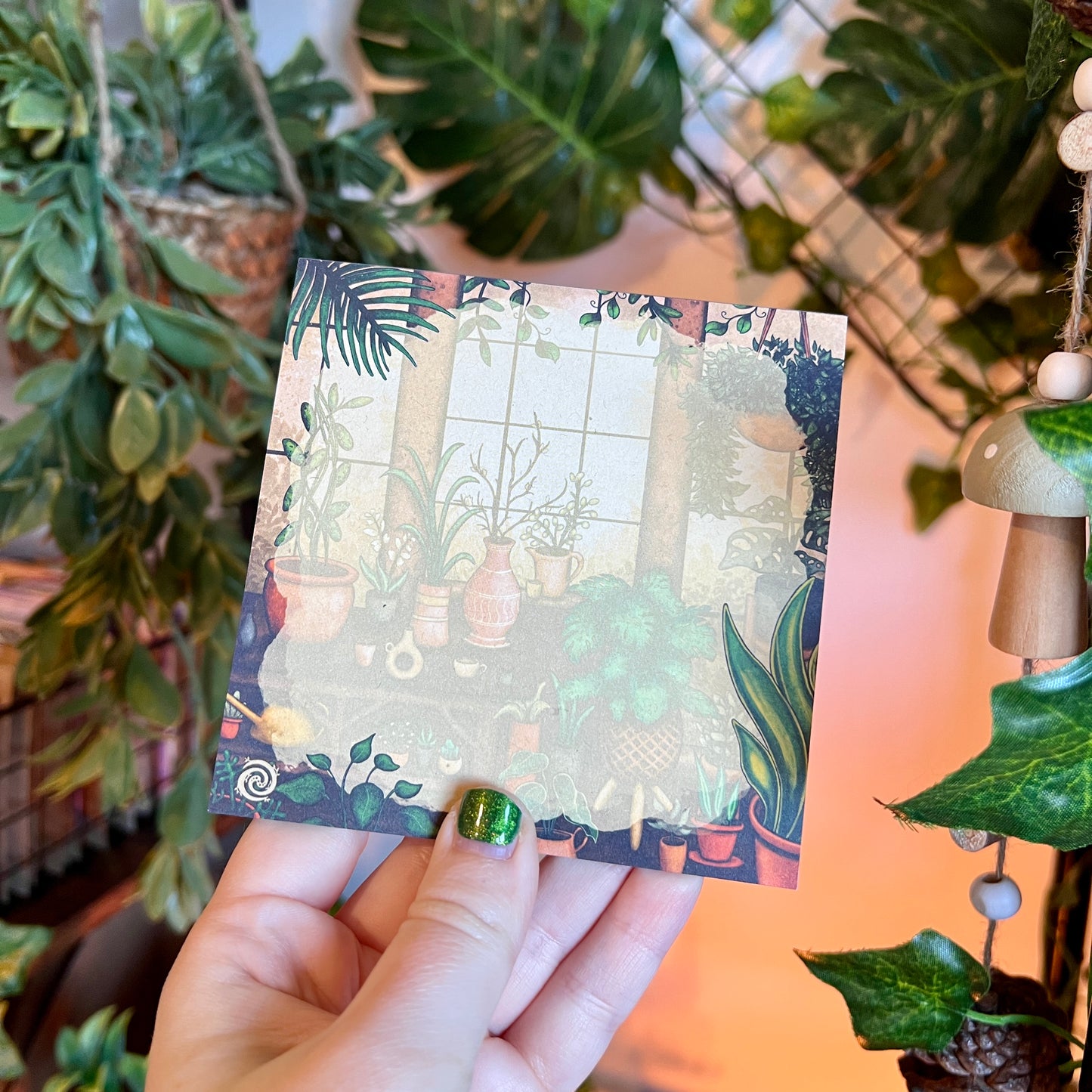 Plant Room Memo Pad