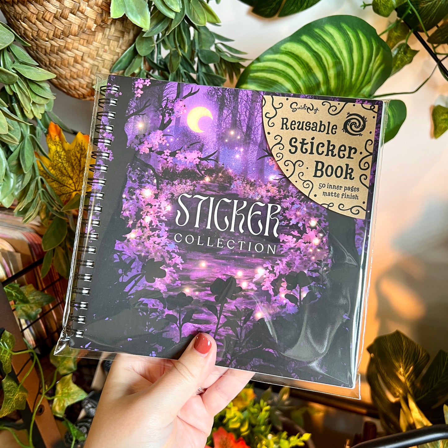 Amethyst Forest Sticker Book