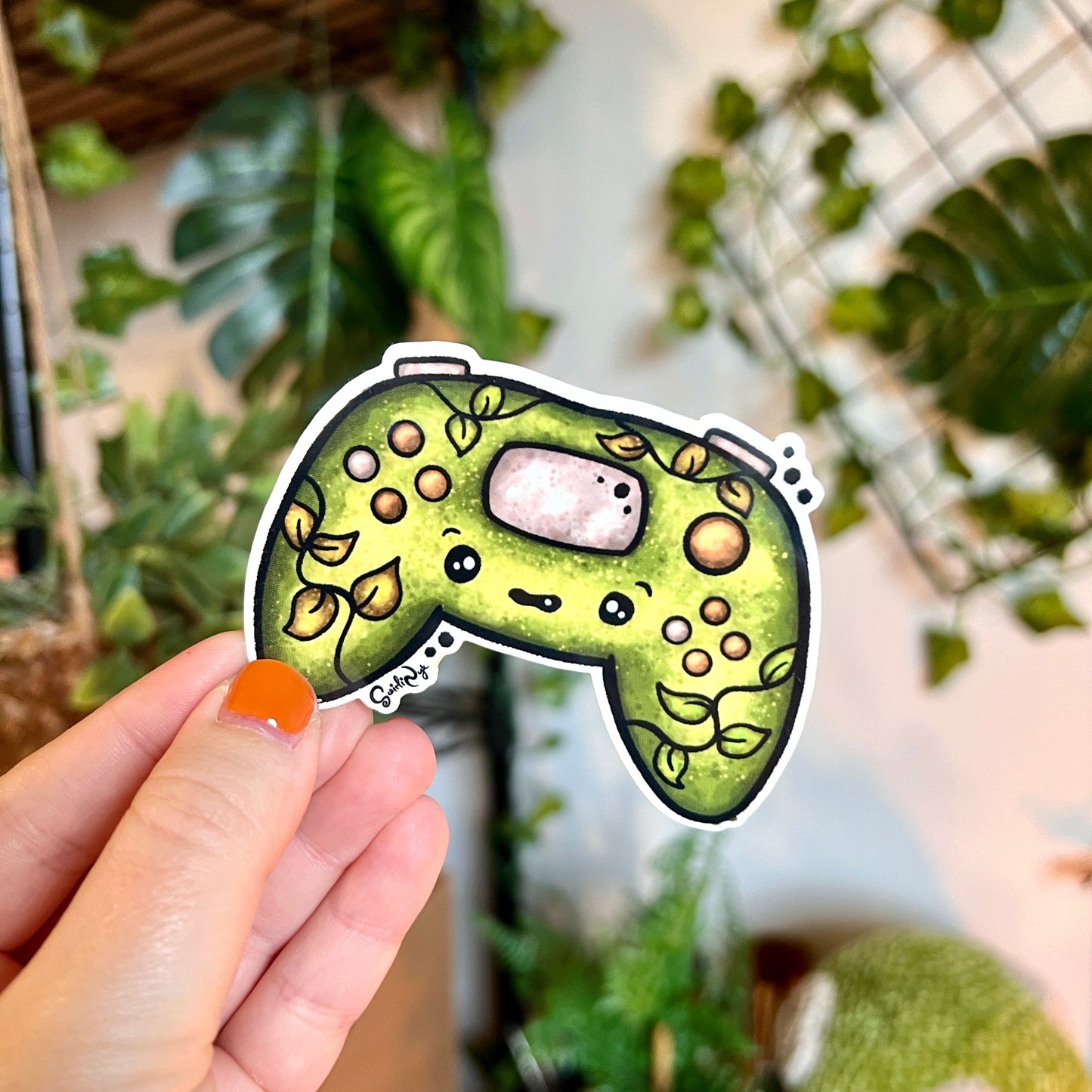 Cosy Gamepad Clear Sticker