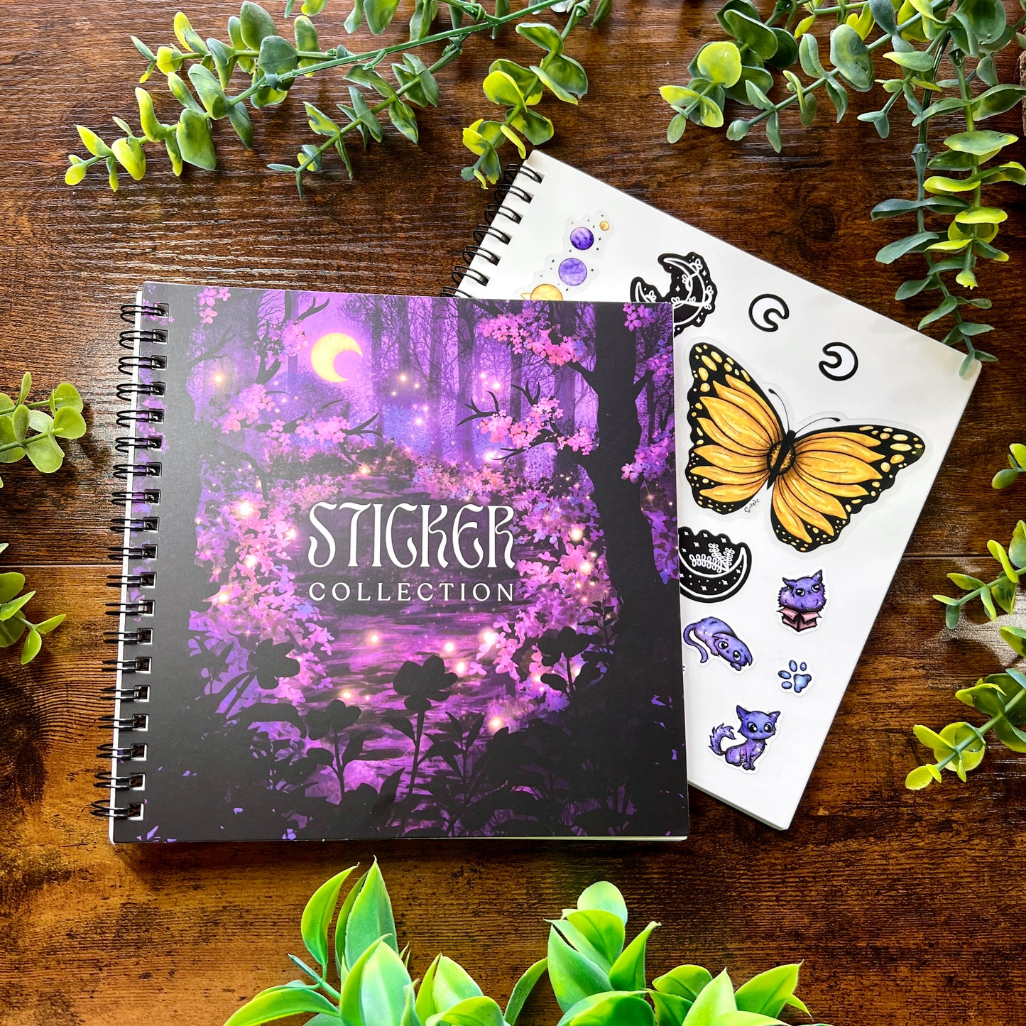 Amethyst Forest Sticker Book