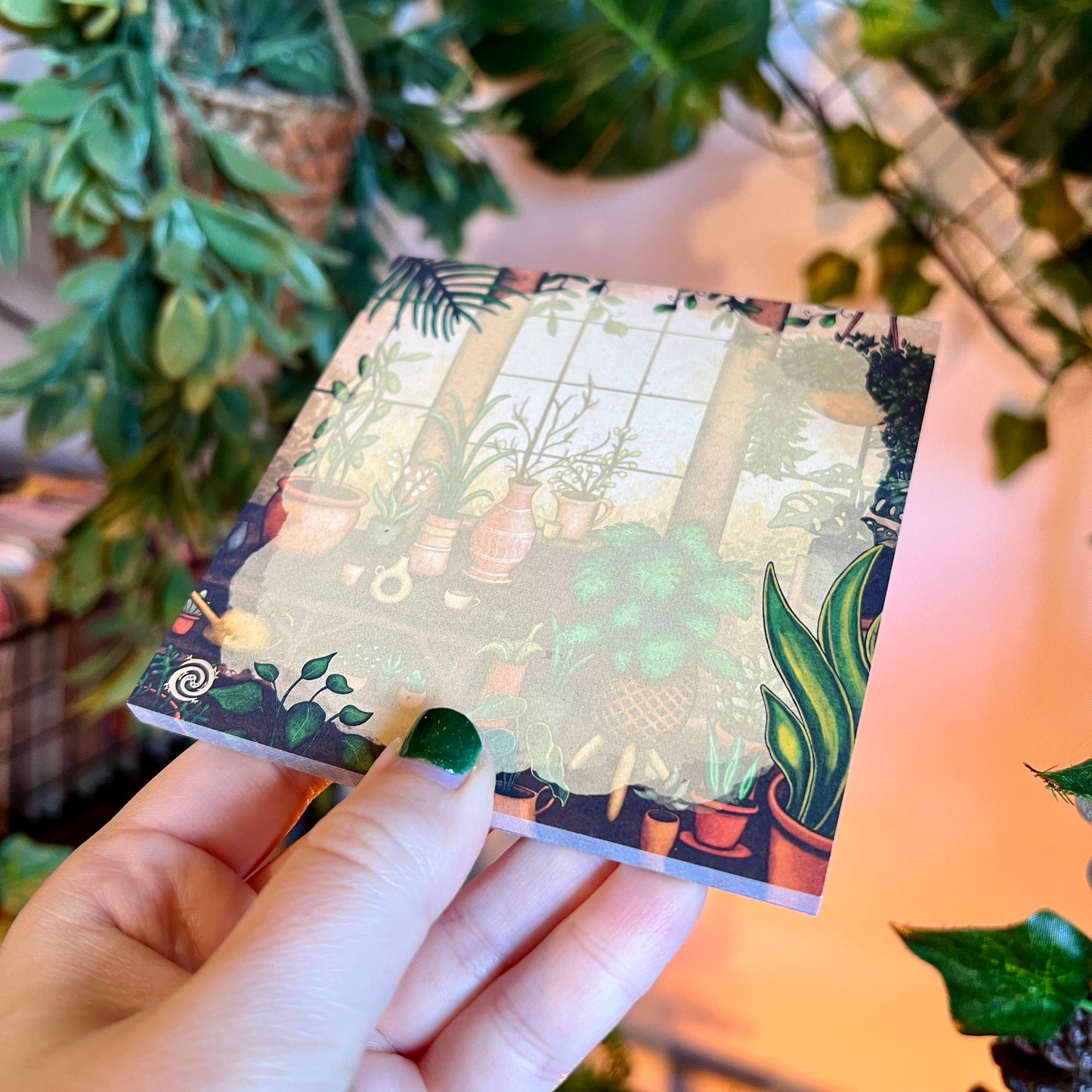 Plant Room Memo Pad