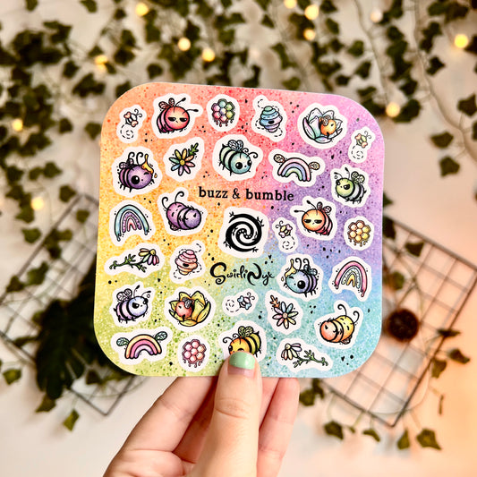 Rainbow Buzz & Bumble Sticker Sheet
