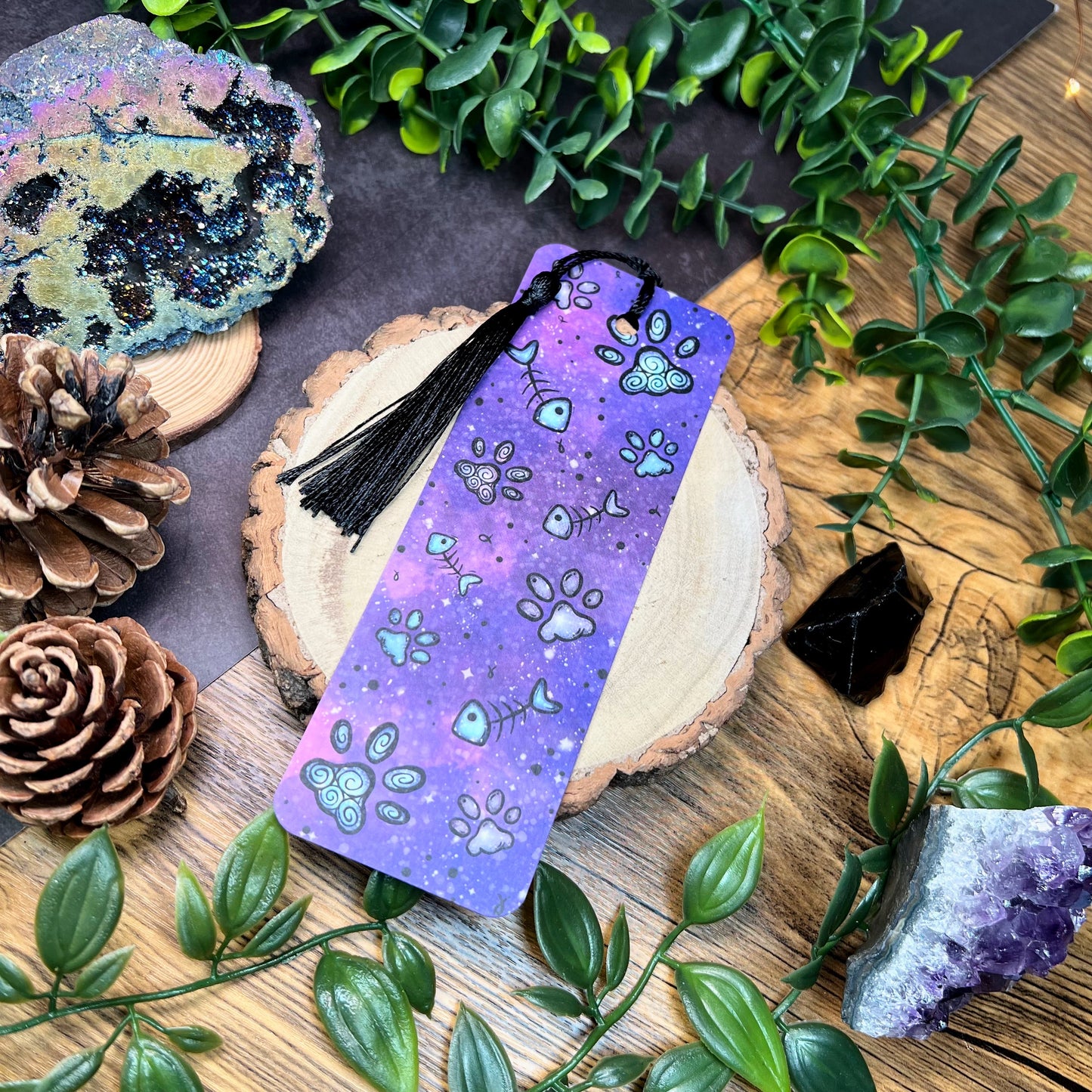 SECOND Galaxy Kitties Bookmark