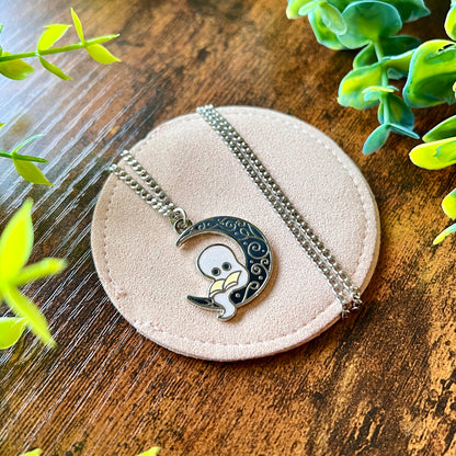 Wisper the Ghost Pendant Necklace