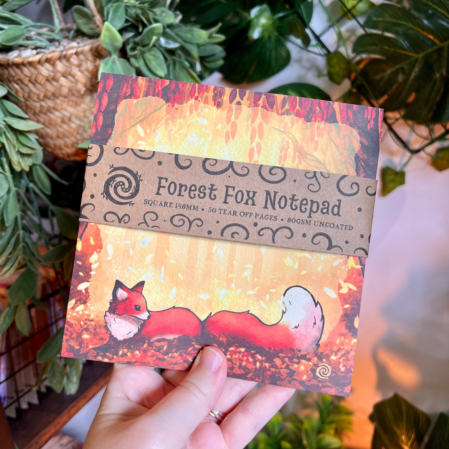Forest Fox Notepad