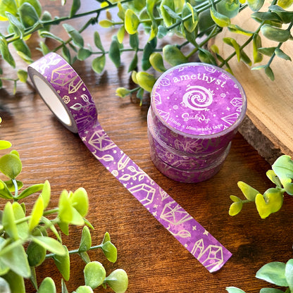Amethyst Foil Washi Tape