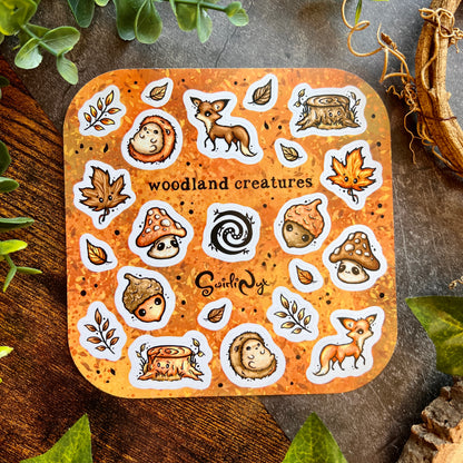 Dawn Woodland Creatures Sticker Sheet