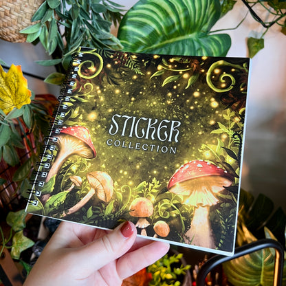 Mushroom Glow Sticker Book