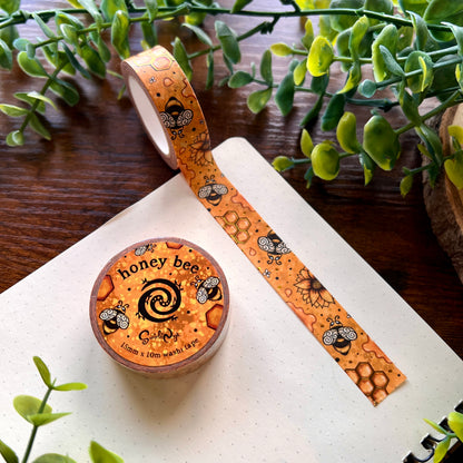 Honey Bee Foil Washi Tape