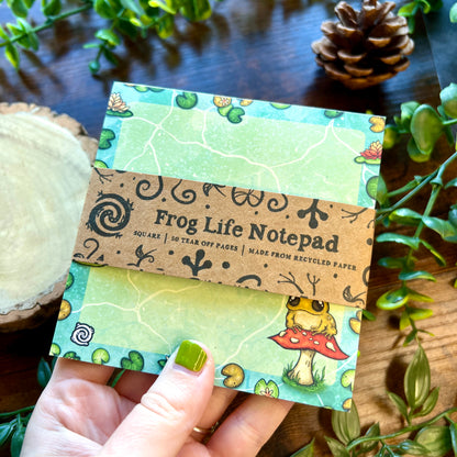 Frog Life Memo Pad