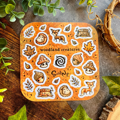 Dawn Woodland Creatures Sticker Sheet