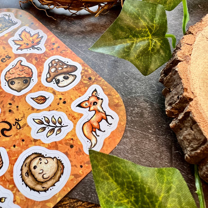 Dawn Woodland Creatures Sticker Sheet