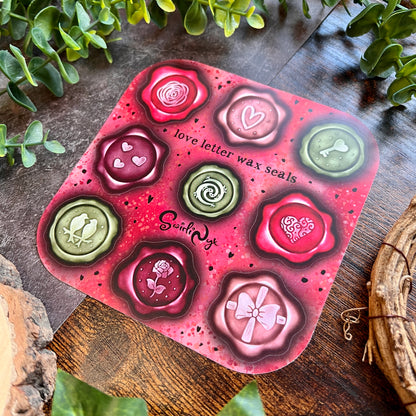 Love Wax Seal Sticker Sheet