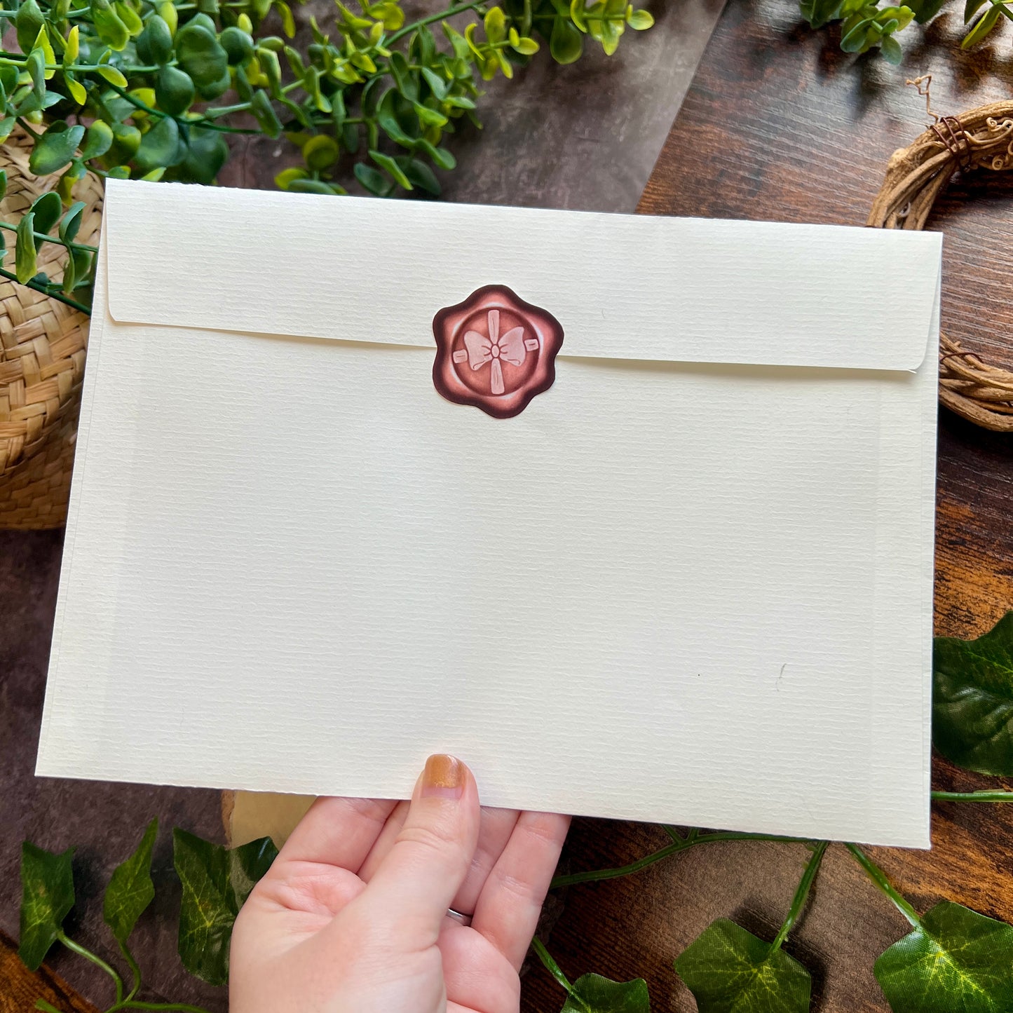 Love Wax Seal Sticker Sheet