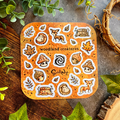 Dawn Woodland Creatures Sticker Sheet