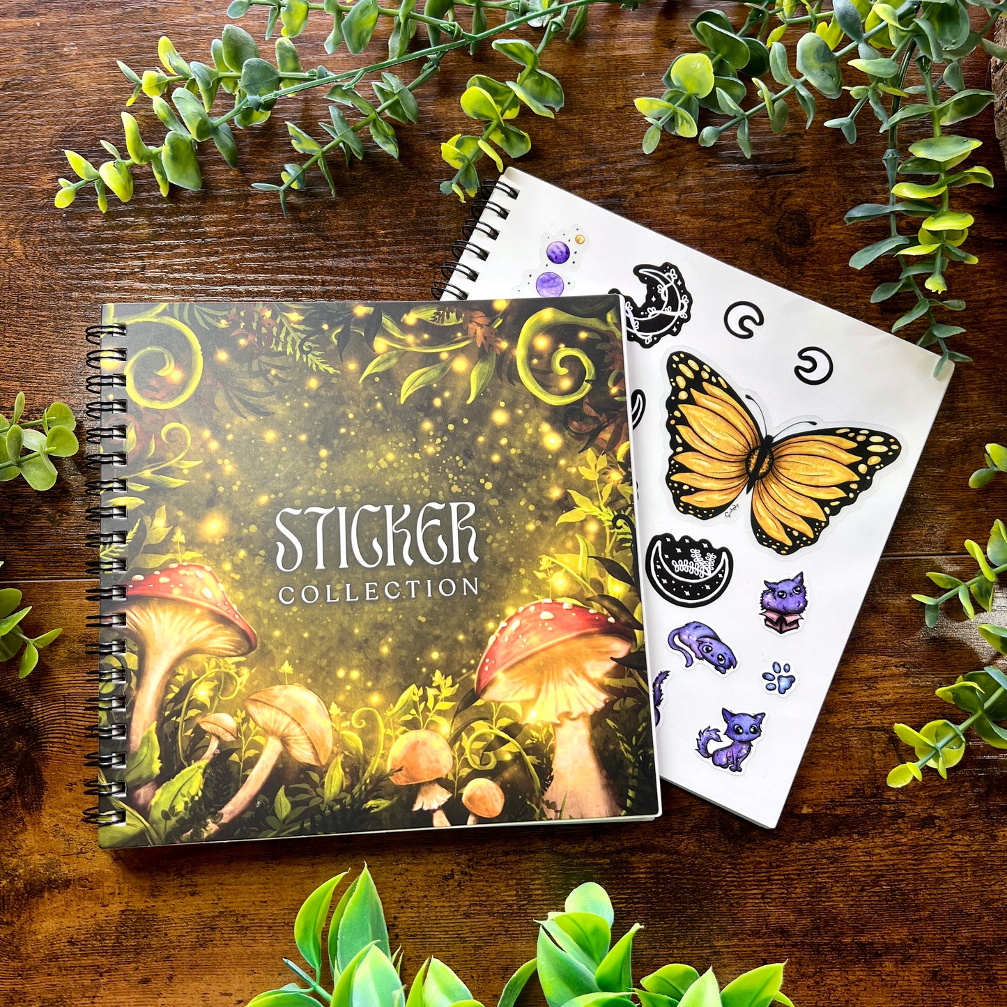 Mushroom Glow Sticker Book
