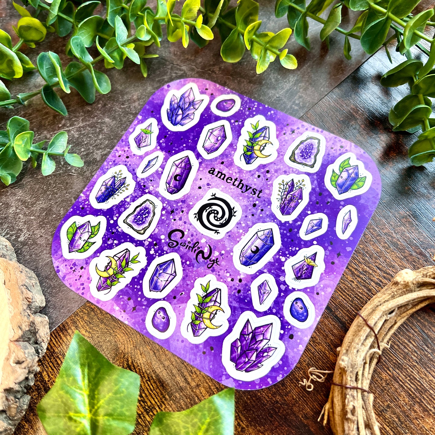 Amethyst Sticker Sheet