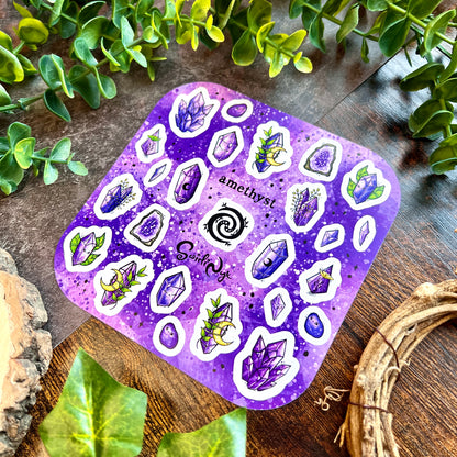 Amethyst Sticker Sheet