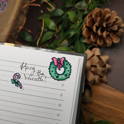 Festive Foliage Green Sticker Sheet
