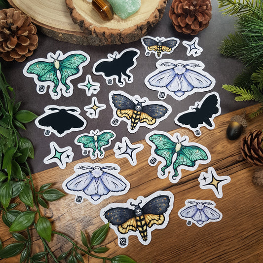 Magical Moths Mega Sticker Pack